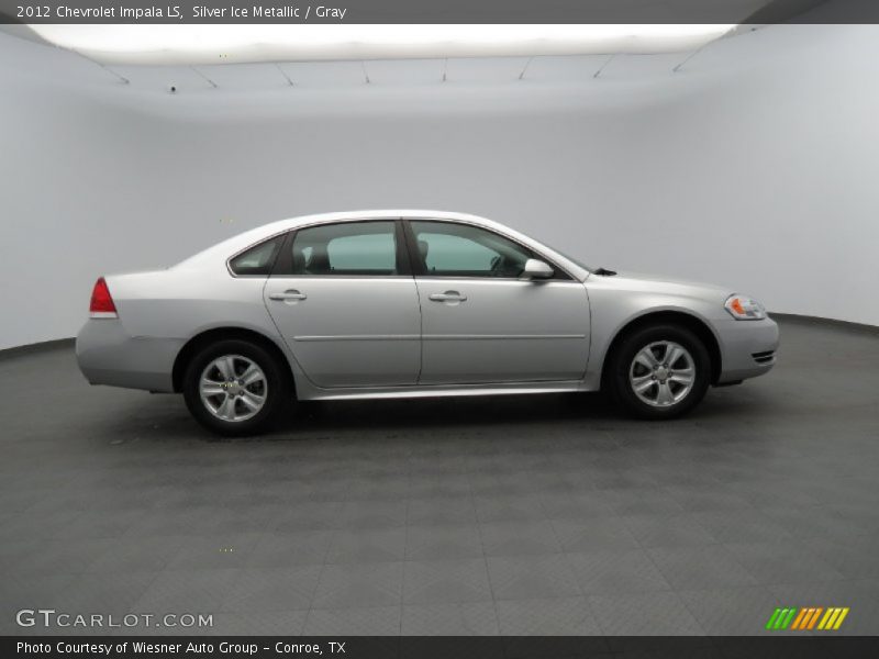 Silver Ice Metallic / Gray 2012 Chevrolet Impala LS