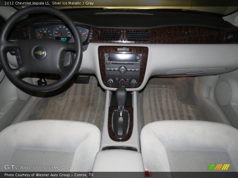 Silver Ice Metallic / Gray 2012 Chevrolet Impala LS