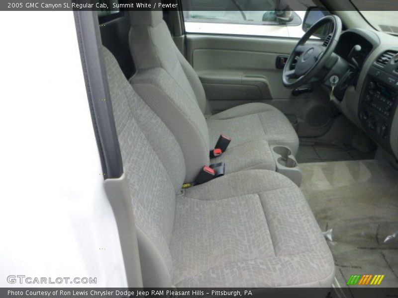 Summit White / Pewter 2005 GMC Canyon SL Regular Cab