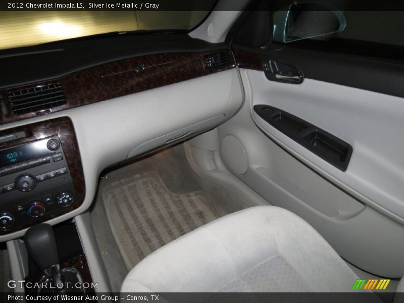 Silver Ice Metallic / Gray 2012 Chevrolet Impala LS