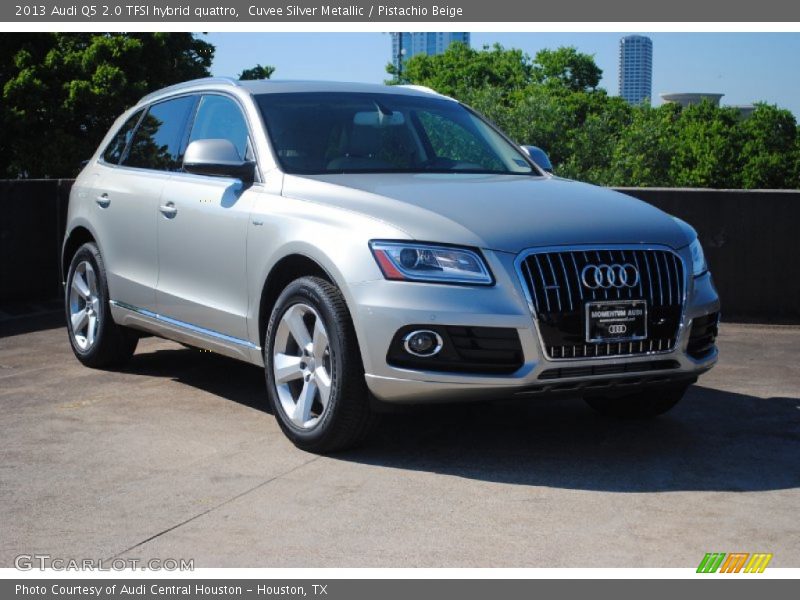 Cuvee Silver Metallic / Pistachio Beige 2013 Audi Q5 2.0 TFSI hybrid quattro