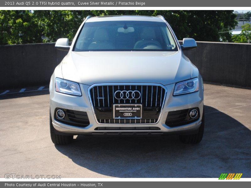 Cuvee Silver Metallic / Pistachio Beige 2013 Audi Q5 2.0 TFSI hybrid quattro