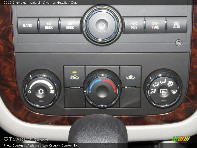 Silver Ice Metallic / Gray 2012 Chevrolet Impala LS