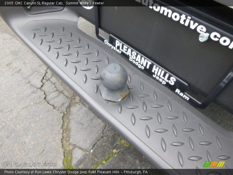 Summit White / Pewter 2005 GMC Canyon SL Regular Cab