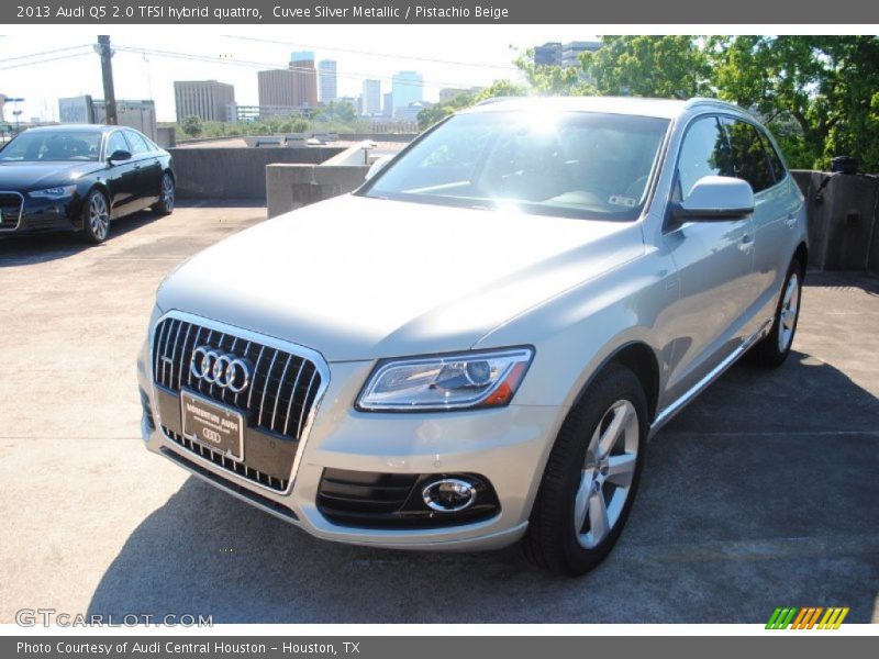 Cuvee Silver Metallic / Pistachio Beige 2013 Audi Q5 2.0 TFSI hybrid quattro