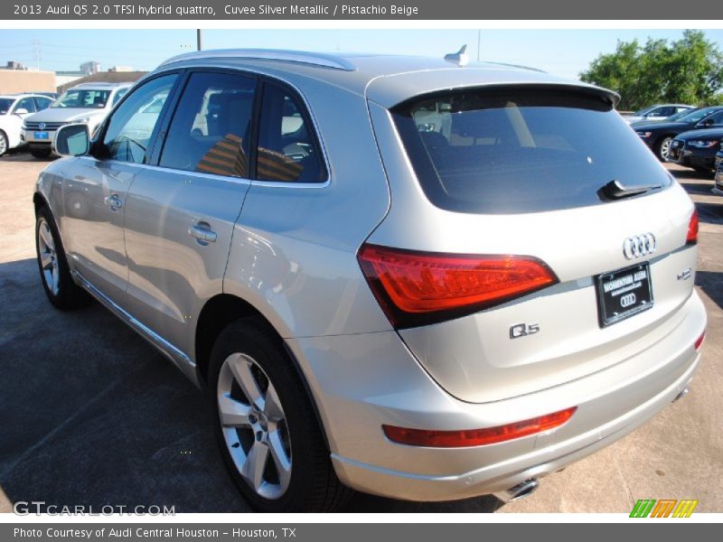 Cuvee Silver Metallic / Pistachio Beige 2013 Audi Q5 2.0 TFSI hybrid quattro