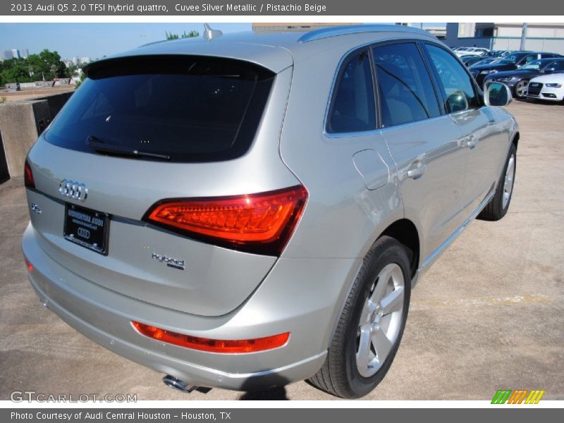 Cuvee Silver Metallic / Pistachio Beige 2013 Audi Q5 2.0 TFSI hybrid quattro
