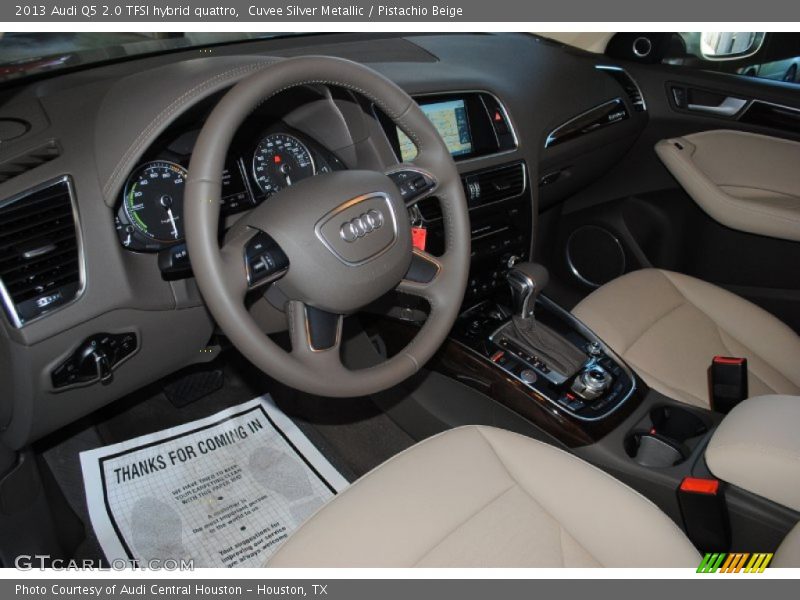 Cuvee Silver Metallic / Pistachio Beige 2013 Audi Q5 2.0 TFSI hybrid quattro