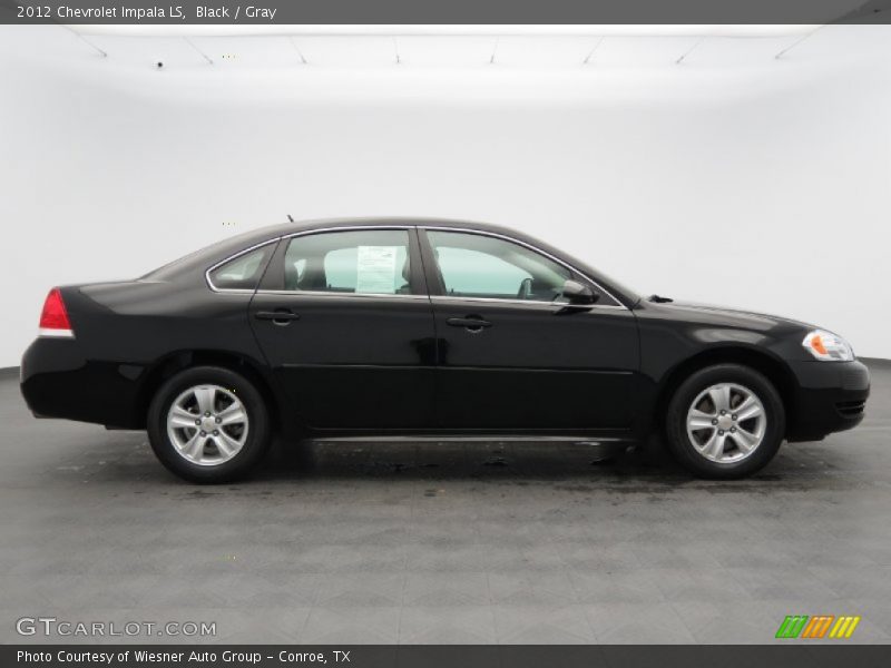 Black / Gray 2012 Chevrolet Impala LS