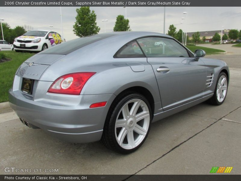 Sapphire Silver Blue Metallic / Dark Slate Gray/Medium Slate Gray 2006 Chrysler Crossfire Limited Coupe