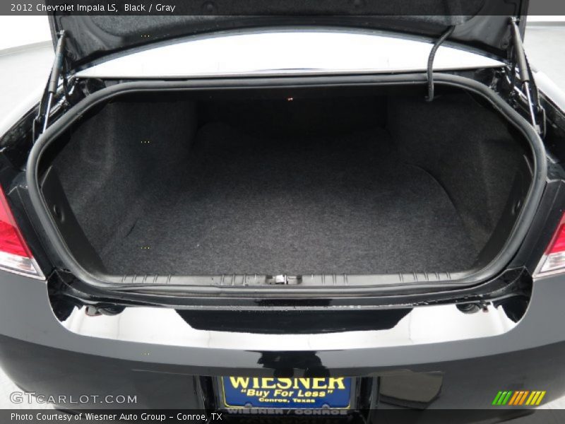 Black / Gray 2012 Chevrolet Impala LS