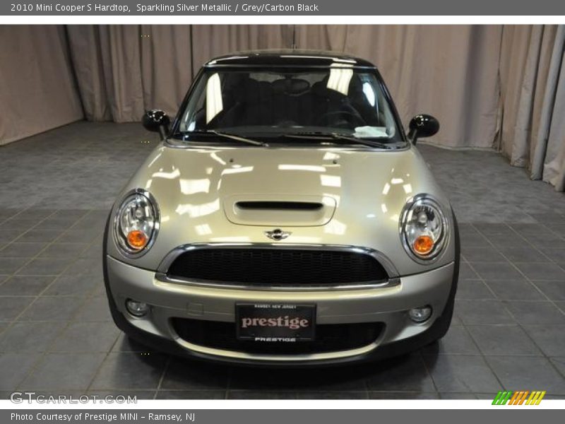 Sparkling Silver Metallic / Grey/Carbon Black 2010 Mini Cooper S Hardtop