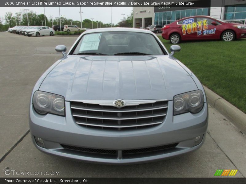 Sapphire Silver Blue Metallic / Dark Slate Gray/Medium Slate Gray 2006 Chrysler Crossfire Limited Coupe