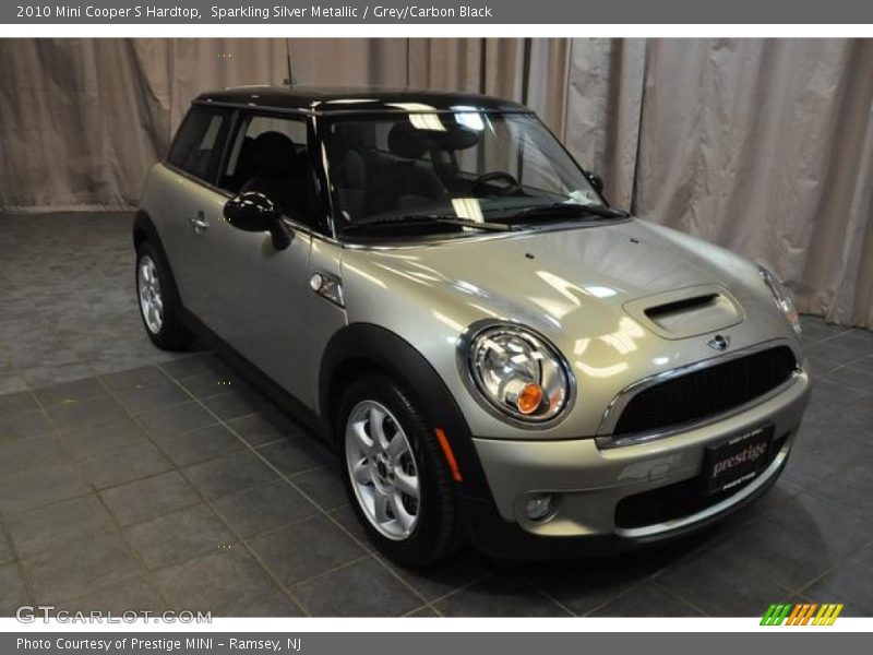 Sparkling Silver Metallic / Grey/Carbon Black 2010 Mini Cooper S Hardtop