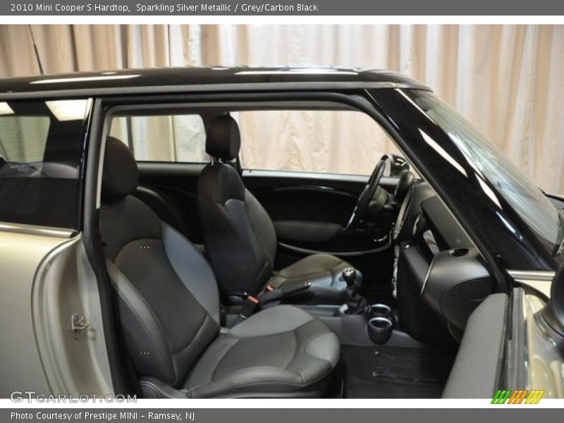 Sparkling Silver Metallic / Grey/Carbon Black 2010 Mini Cooper S Hardtop