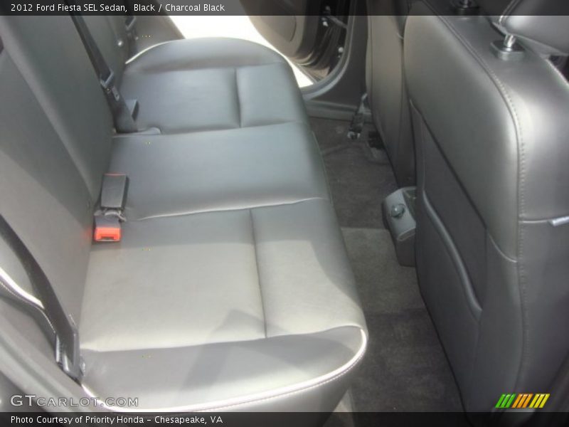 Black / Charcoal Black 2012 Ford Fiesta SEL Sedan