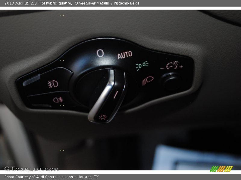 Controls of 2013 Q5 2.0 TFSI hybrid quattro
