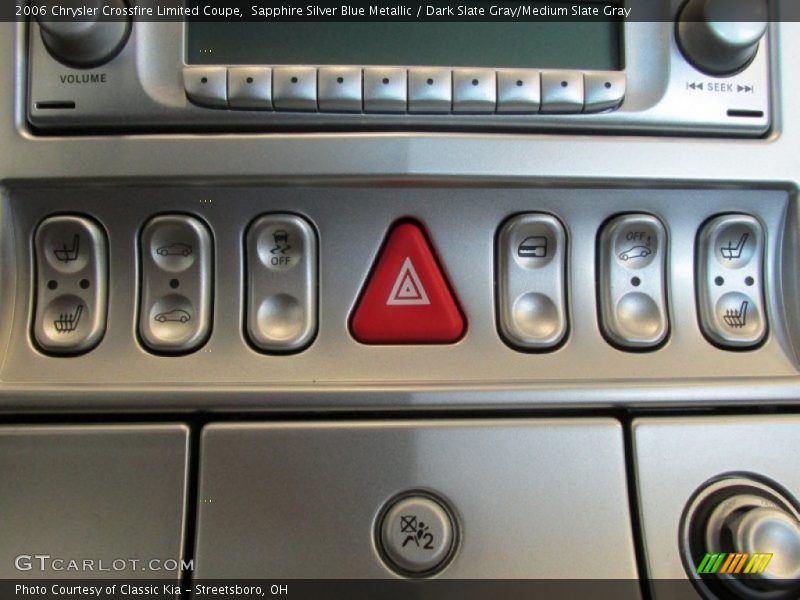 Controls of 2006 Crossfire Limited Coupe