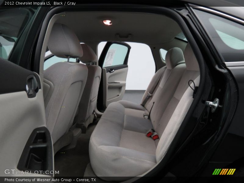 Black / Gray 2012 Chevrolet Impala LS