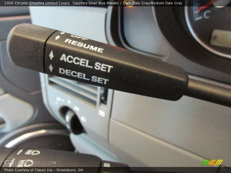 Controls of 2006 Crossfire Limited Coupe