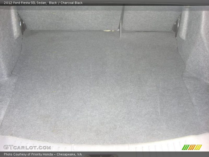 Black / Charcoal Black 2012 Ford Fiesta SEL Sedan