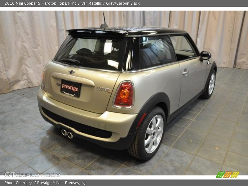 Sparkling Silver Metallic / Grey/Carbon Black 2010 Mini Cooper S Hardtop