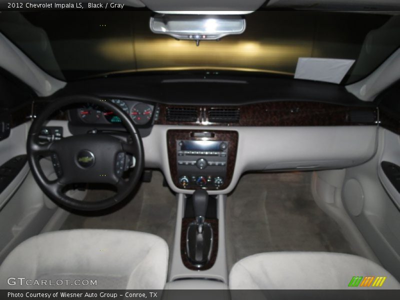 Black / Gray 2012 Chevrolet Impala LS