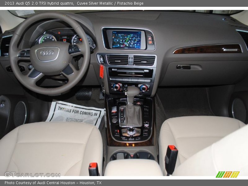 Cuvee Silver Metallic / Pistachio Beige 2013 Audi Q5 2.0 TFSI hybrid quattro