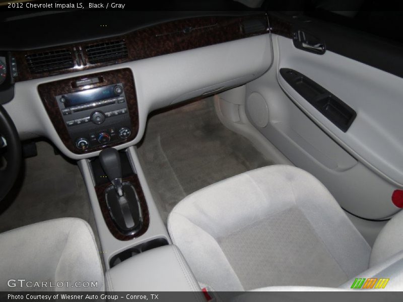 Black / Gray 2012 Chevrolet Impala LS