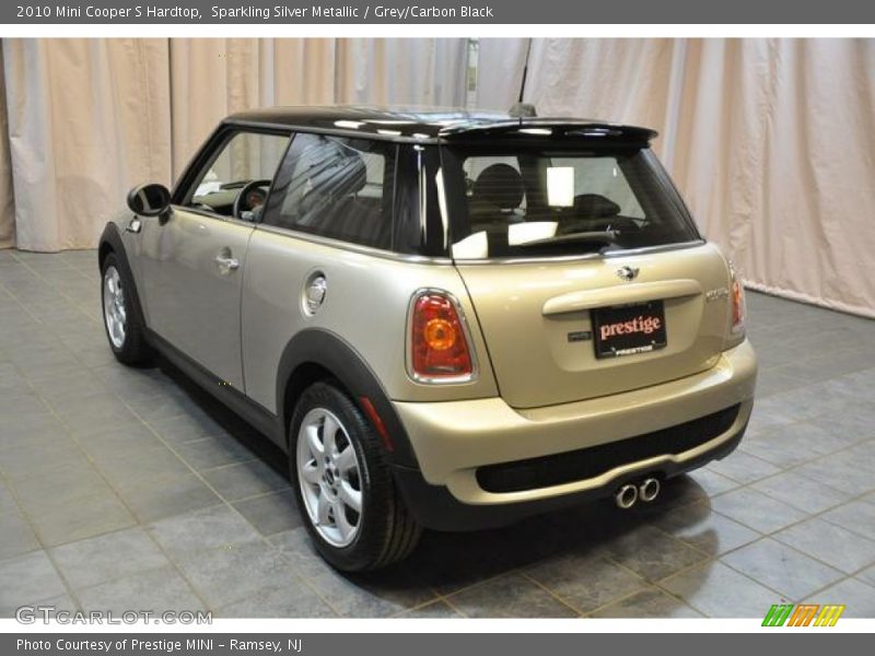 Sparkling Silver Metallic / Grey/Carbon Black 2010 Mini Cooper S Hardtop