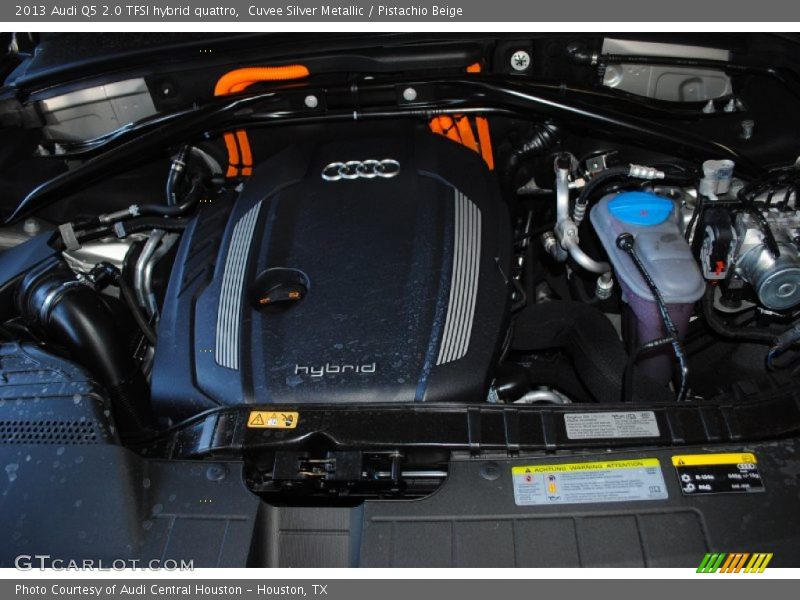  2013 Q5 2.0 TFSI hybrid quattro Engine - 2.0 Liter h FSI Turbocharged DOHC 16-Valve VVT 4 Cylinder Gasoline/Electric Hybrid
