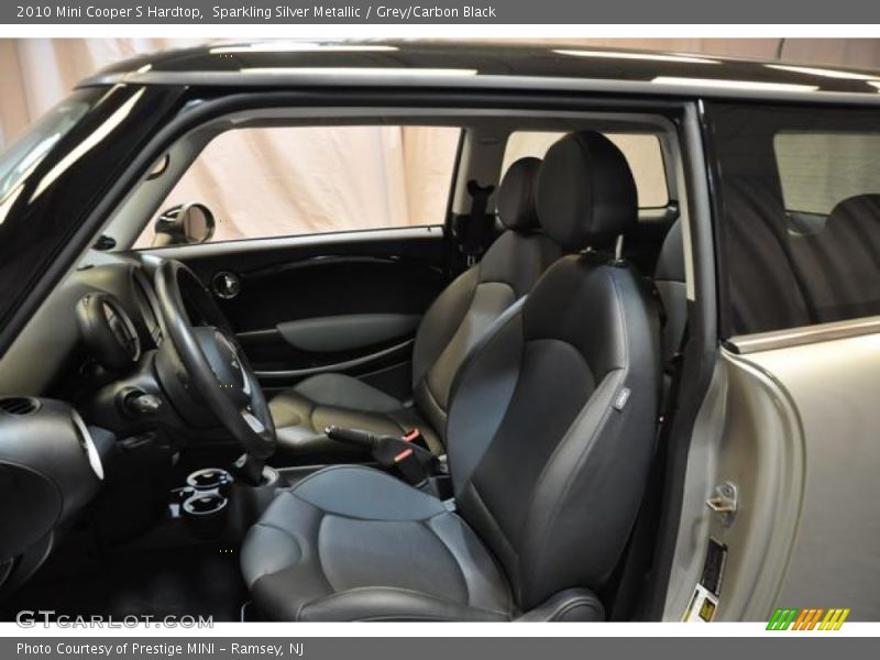 Sparkling Silver Metallic / Grey/Carbon Black 2010 Mini Cooper S Hardtop