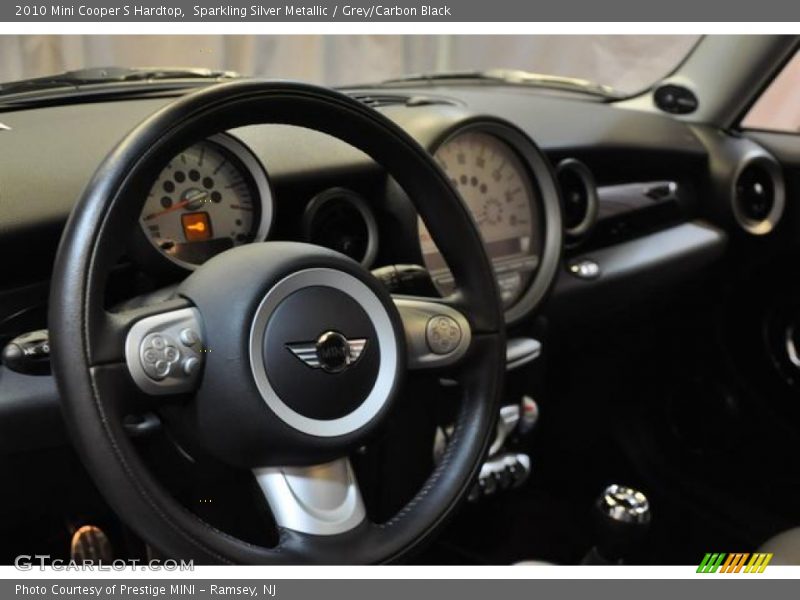 Sparkling Silver Metallic / Grey/Carbon Black 2010 Mini Cooper S Hardtop
