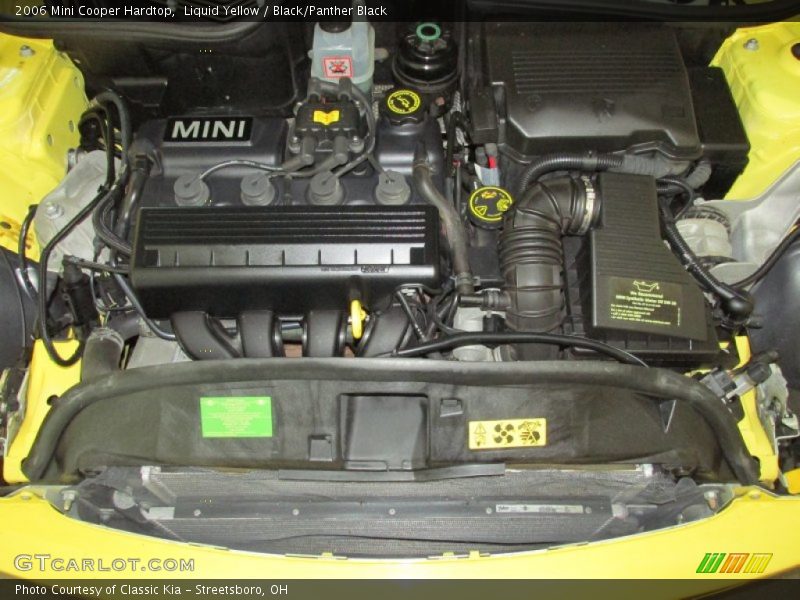  2006 Cooper Hardtop Engine - 1.6 Liter SOHC 16-Valve 4 Cylinder