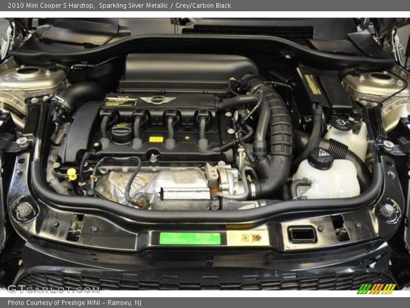 Sparkling Silver Metallic / Grey/Carbon Black 2010 Mini Cooper S Hardtop