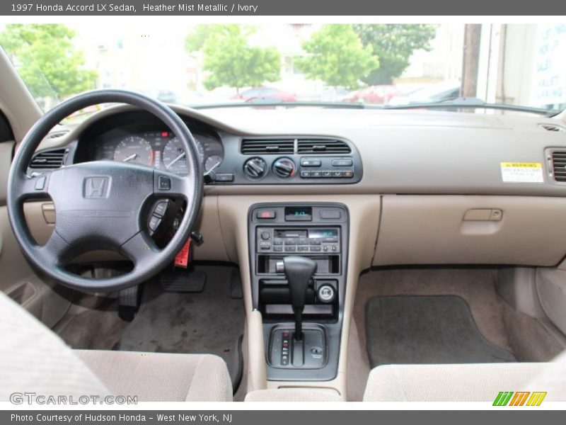 Heather Mist Metallic / Ivory 1997 Honda Accord LX Sedan