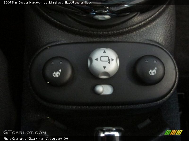 Liquid Yellow / Black/Panther Black 2006 Mini Cooper Hardtop
