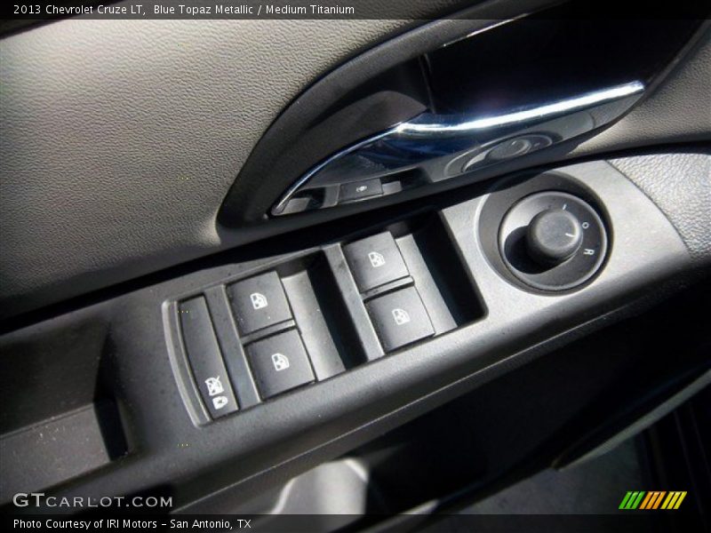 Blue Topaz Metallic / Medium Titanium 2013 Chevrolet Cruze LT
