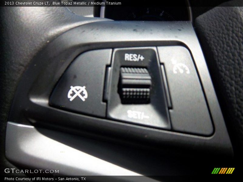 Blue Topaz Metallic / Medium Titanium 2013 Chevrolet Cruze LT