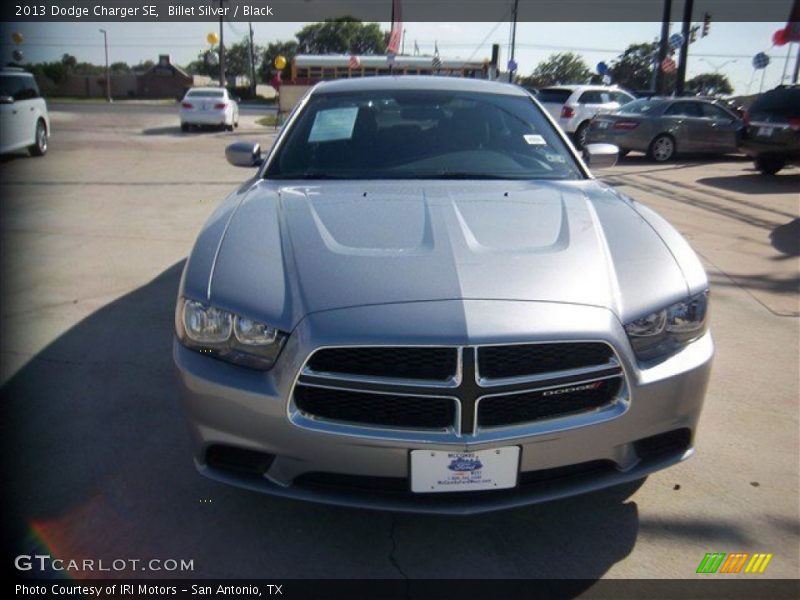 Billet Silver / Black 2013 Dodge Charger SE