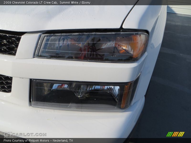 Summit White / Ebony 2009 Chevrolet Colorado LT Crew Cab