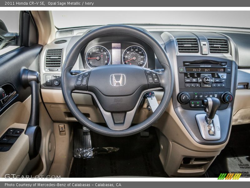 Dashboard of 2011 CR-V SE