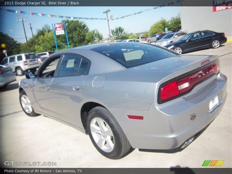 Billet Silver / Black 2013 Dodge Charger SE