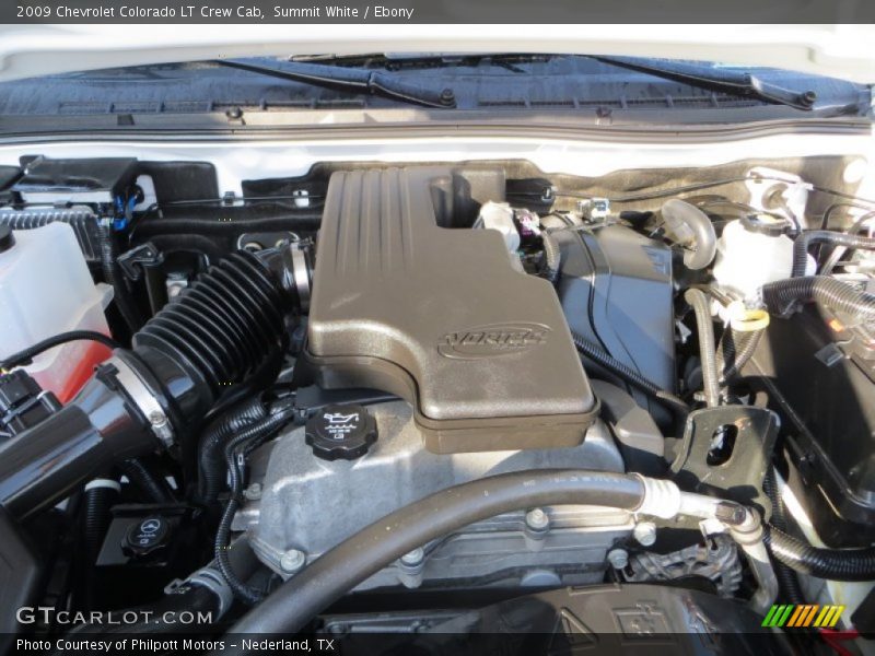 Summit White / Ebony 2009 Chevrolet Colorado LT Crew Cab
