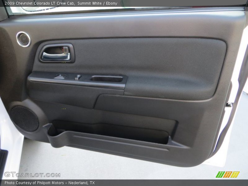 Summit White / Ebony 2009 Chevrolet Colorado LT Crew Cab
