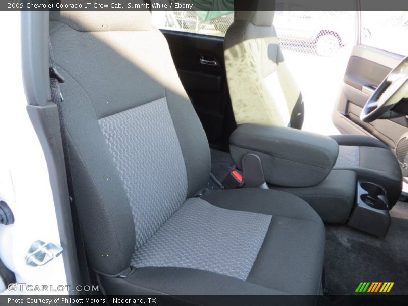 Summit White / Ebony 2009 Chevrolet Colorado LT Crew Cab