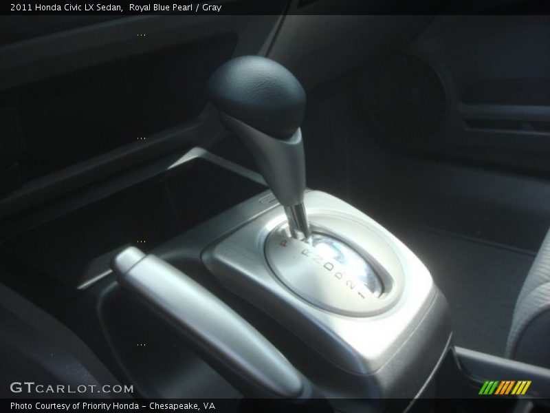 Royal Blue Pearl / Gray 2011 Honda Civic LX Sedan