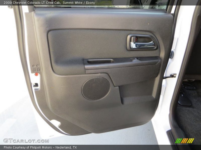Summit White / Ebony 2009 Chevrolet Colorado LT Crew Cab