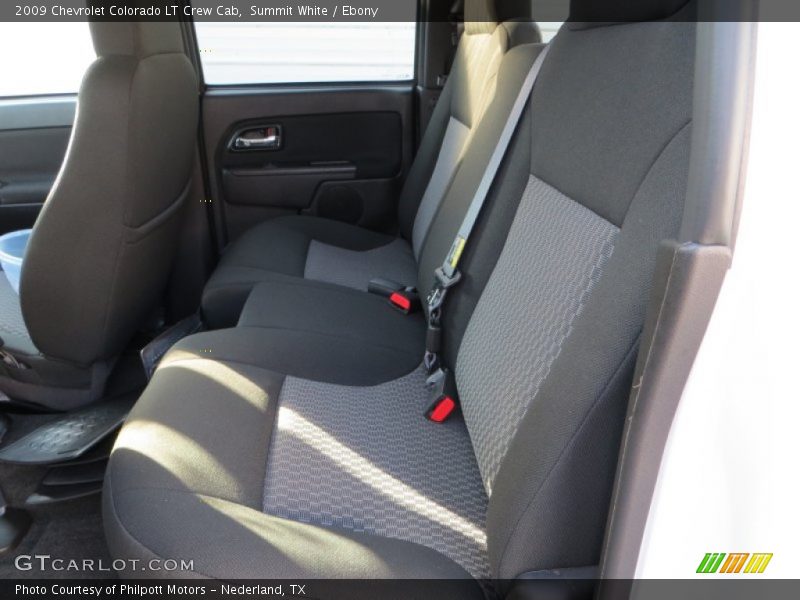 Summit White / Ebony 2009 Chevrolet Colorado LT Crew Cab
