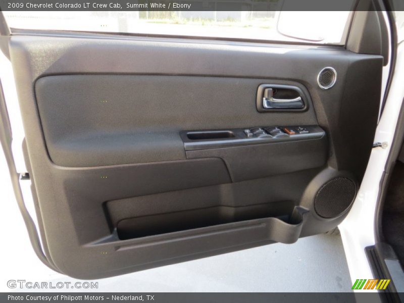 Summit White / Ebony 2009 Chevrolet Colorado LT Crew Cab
